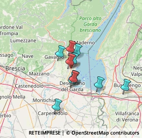 Mappa SS 572, 25080 Manerba del Garda BS, Italia (9.36091)