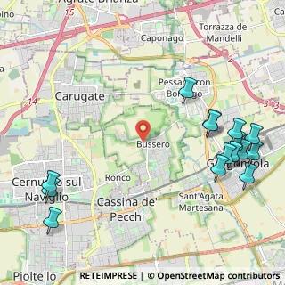 Mappa Via A. Negri, 20060 Bussero MI, Italia (2.82067)