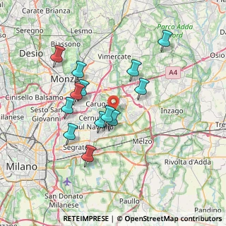 Mappa Via A. Negri, 20060 Bussero MI, Italia (6.62077)