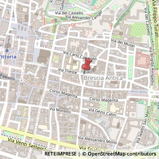 Mappa Via Trieste, 42, 25100 Brescia, Brescia (Lombardia)