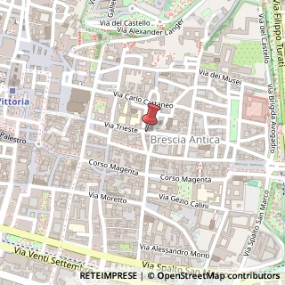 Mappa Via Trieste, 40d, 25121 Brescia, Brescia (Lombardia)