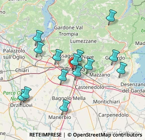 Mappa Via Cassala, 25126 Brescia BS, Italia (14.14929)