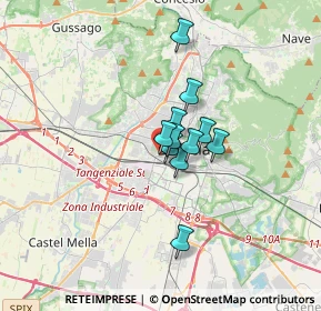 Mappa Via Cassala, 25126 Brescia BS, Italia (1.90182)