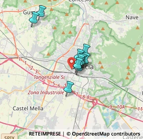 Mappa Via Cassala, 25126 Brescia BS, Italia (2.06455)