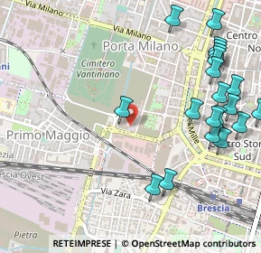 Mappa Via Cassala, 25126 Brescia BS, Italia (0.6625)