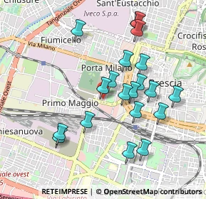 Mappa Via Cassala, 25126 Brescia BS, Italia (0.9085)