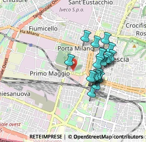 Mappa Via Cassala, 25126 Brescia BS, Italia (0.7335)