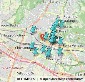 Mappa Via Cassala, 25126 Brescia BS, Italia (1.23789)