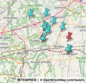 Mappa Via Don Giovanni Minzoni, 20062 Cassano d'Adda MI, Italia (6.19667)