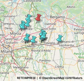 Mappa Via Don Giovanni Minzoni, 20062 Cassano d'Adda MI, Italia (9.90077)