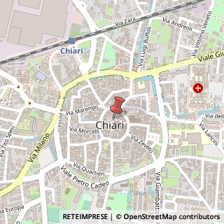 Mappa Via Bettolini, 1, 25032 Chiari, Brescia (Lombardia)