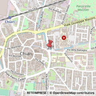 Mappa Viale mellini 5, 25032 Chiari, Brescia (Lombardia)
