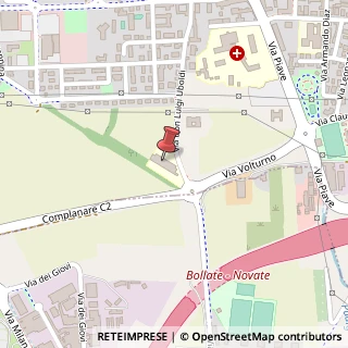 Mappa Via Don Luigi Uboldi, 40, 20021 Bollate, Milano (Lombardia)