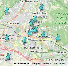 Mappa Via Tosio, 25121 Brescia BS, Italia (1.90833)