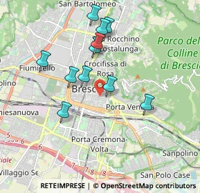 Mappa Via Tosio, 25121 Brescia BS, Italia (1.70909)