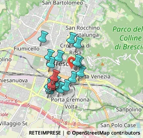 Mappa Via Tosio, 25121 Brescia BS, Italia (1.29889)