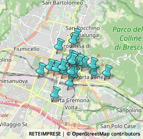 Mappa Via Tosio, 25121 Brescia BS, Italia (0.9545)