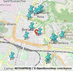 Mappa Via Tosio, 25121 Brescia BS, Italia (1.05857)