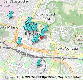 Mappa Via Tosio, 25121 Brescia BS, Italia (0.75077)