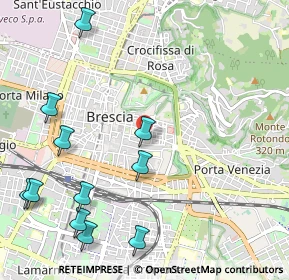 Mappa Via Tosio, 25121 Brescia BS, Italia (1.34)