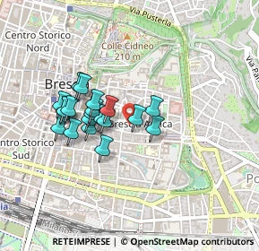Mappa Via Tosio, 25121 Brescia BS, Italia (0.3495)