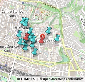 Mappa Via Tosio, 25121 Brescia BS, Italia (0.3985)