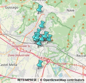 Mappa Via Tosio, 25121 Brescia BS, Italia (1.92545)