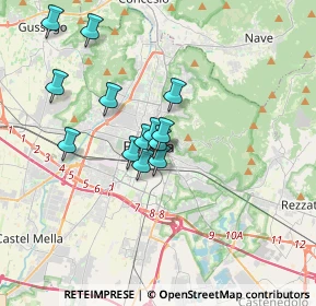 Mappa Via Tosio, 25121 Brescia BS, Italia (2.78538)