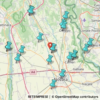Mappa 33 Momo Via Bellinzago, 28015 Momo NO, Italia (9.645)