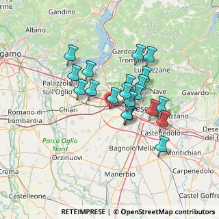 Mappa Via dell'Industria, 25039 Travagliato BS, Italia (11.0985)