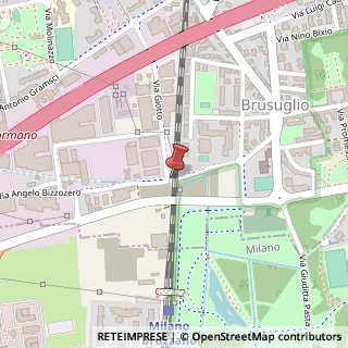 Mappa Via Bizzozzero, 6, 20032 Cormano, Milano (Lombardia)