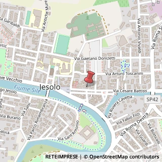Mappa Via Cesare Battisti, 25, 30016 Jesolo, Venezia (Veneto)