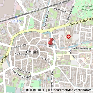 Mappa Via Ospedale Vecchio, 29, 25032 Chiari, Brescia (Lombardia)