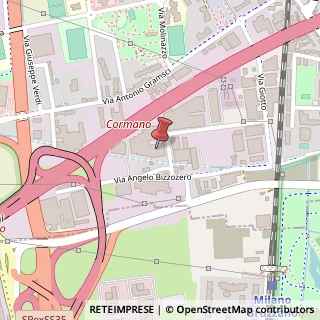 Mappa Via Giovanni Cimabue, 36, 20032 Cormano, Milano (Lombardia)