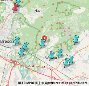 Mappa Via Carini, 25082 Botticino BS, Italia (4.90909)