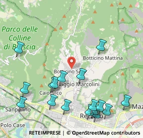 Mappa Via Carini, 25082 Botticino BS, Italia (2.55412)