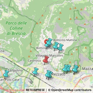 Mappa Via Francesco Carini, 25082 Botticino BS, Italia (2.44538)