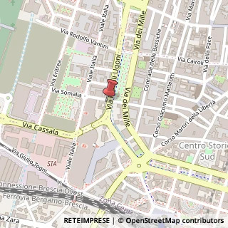 Mappa Via Fratelli Ugoni, 32, 25126 Brescia, Brescia (Lombardia)