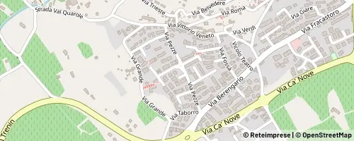 Mappa Cavaion Veronese