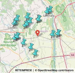 Mappa SP 3, 13040 Rovasenda VC (8.0645)