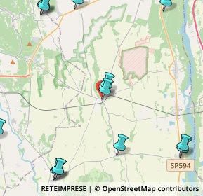 Mappa SP 3, 13040 Rovasenda VC (7.0235)