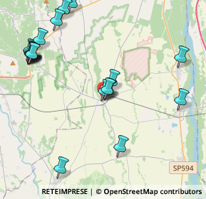 Mappa SP 3, 13040 Rovasenda VC (5.029)