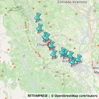 Mappa Via Cima Telegrafo, 36072 Chiampo VI, Italia (3.00091)