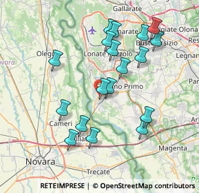 Mappa Via Lonate, 20029 Turbigo MI, Italia (7.45278)