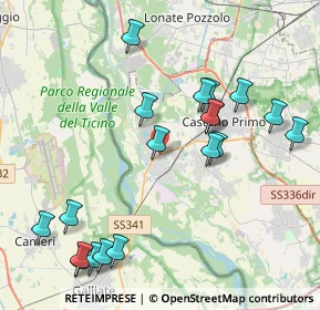 Mappa Via Lonate, 20029 Turbigo MI, Italia (4.49316)