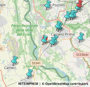Mappa Via Lonate, 20029 Turbigo MI, Italia (4.78929)