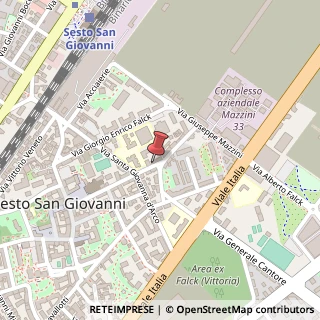 Mappa Via Alessandro Volta, 37, 20099 Sesto San Giovanni, Milano (Lombardia)