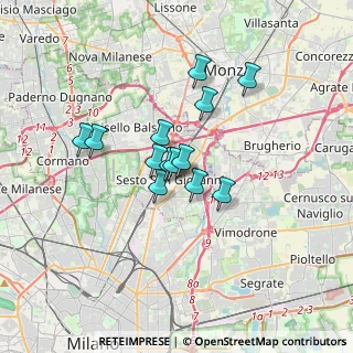 Mappa Via Fratelli Cairoli, 20099 Sesto San Giovanni MI, Italia (2.39538)