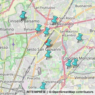 Mappa Via Fratelli Cairoli, 20099 Sesto San Giovanni MI, Italia (2.26909)