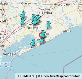 Mappa Piazzetta Jesolo, 30016 Jesolo VE, Italia (9.64923)